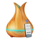 Midificador de Ar USB Madeira & Difusor De Óleo Essencial