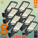 Iluminação Solar com 3 modos de luz, lâmpada impermeável, Sensor de movimento, iluminação de segurança para jardim, pátio, caminho, quintal, ao ar livre